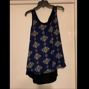 Tribal print tank top
